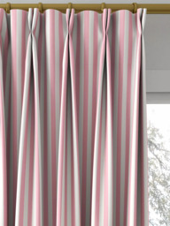 Harlequin Carnival Stripe Made to Measure Curtains or Roman Blind, Blossom - thumbnail 4
