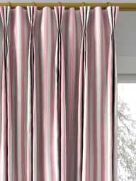Harlequin Carnival Stripe Made to Measure Curtains or Roman Blind, Blossom - thumbnail 6