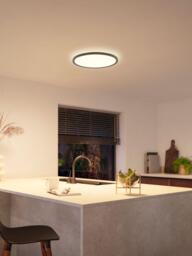 Philips Hue Tento Smart White & Colour Ambience Slim Medium Wall/Ceiling Panel Light, Black - thumbnail 3