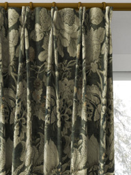 Clarke & Clarke Sissinghurst Made to Measure Curtains or Roman Blind, Charcoal - thumbnail 4