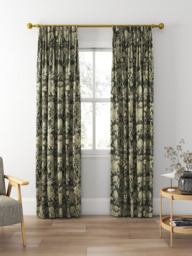 Clarke & Clarke Sissinghurst Made to Measure Curtains or Roman Blind, Charcoal - thumbnail 5