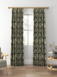 Clarke & Clarke Sissinghurst Made to Measure Curtains or Roman Blind, Charcoal - thumbnail 3