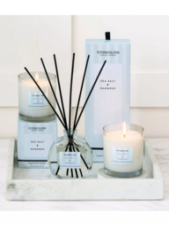 Stoneglow Modern Classic Sea Salt & Oakmoss Scented Candle, 200g - thumbnail 2