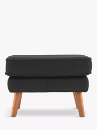 G Plan Vintage The Sixty Five Leather Footstool - thumbnail 1
