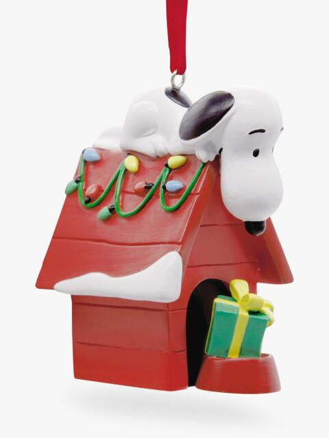Hallmark Snoopy Dog House Bauble, Multi - image 1