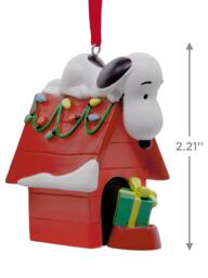 Hallmark Snoopy Dog House Bauble, Multi - thumbnail 3