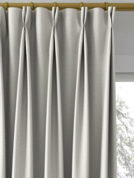 John Lewis Cotton Blend Made to Measure Curtains or Roman Blind, Smoke - thumbnail 4