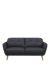 John Lewis Arlo Medium 2 Seater Leather Sofa, Light Leg - thumbnail 5