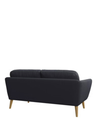 John Lewis Arlo Medium 2 Seater Leather Sofa, Light Leg - thumbnail 4