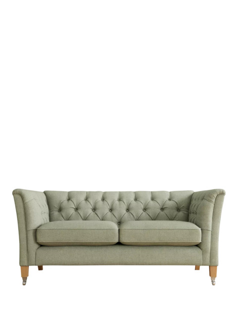 Laura Ashley Chatsworth Small 2 Seater Sofa, Oak Leg - image 1