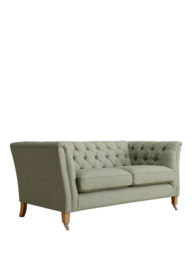 Laura Ashley Chatsworth Small 2 Seater Sofa, Oak Leg - thumbnail 3