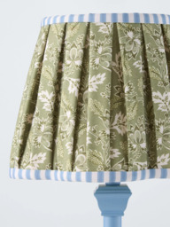 John Lewis x Sanderson Dallimore Scallop Table Lamp, Blue - thumbnail 4