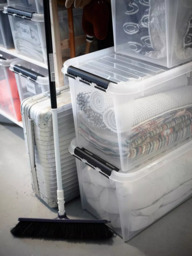SmartStore Classic Plastic Storage Box with Lid, 70L - thumbnail 5