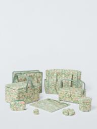 John Lewis William Morris Emery Walker's House Medium Rectangular Sewing Basket, Green - thumbnail 5