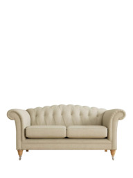 Laura Ashley Gloucester Medium 2 Seater Sofa, Oak Leg - thumbnail 3