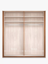John Lewis Marlow 200cm Sliding Door Wardrobe - thumbnail 4