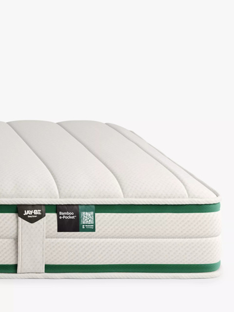JAY-BE Bamboo E-Pocket Children's Mattress, Medium Tension, Single - image 1