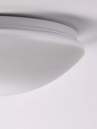 John Lewis Saint LED Flush Bathroom Ceiling Light, White - thumbnail 5