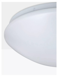 John Lewis Saint LED Flush Bathroom Ceiling Light, White - thumbnail 6