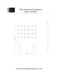 John Lewis Olivia Full Depth Upholstered Headboard, Small Double - thumbnail 4