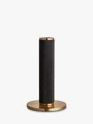 Industville Knurled Pillar Table Lamp, Brass - thumbnail 2