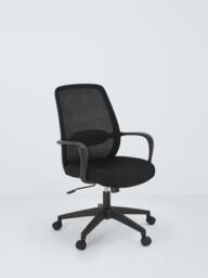 John Lewis Cole Office Chair, Black