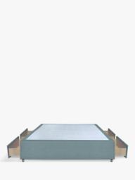 John Lewis Non-Sprung Upholstered 4 Drawer Divan Base, Small Double - thumbnail 4