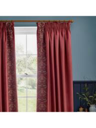 Morris & Co. Strawberry Thief Pair Lined Pencil Pleat Curtains - thumbnail 2