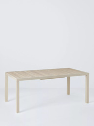 John Lewis Platform 6-Seater Wood-Effect Extending Garden Dining Table & Chairs Set, Green - thumbnail 5