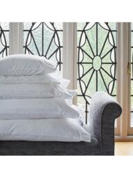 Gingerlily Silk Blend King Pillow, White - thumbnail 3