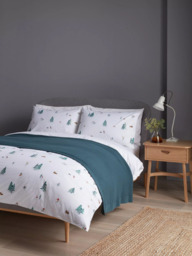 John Lewis Winter Scene Duvet Cover Set - thumbnail 4