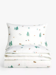 John Lewis Winter Scene Duvet Cover Set - thumbnail 3
