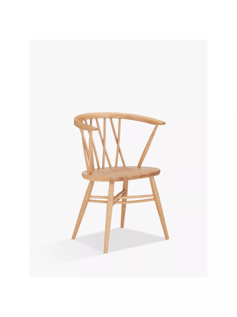 ercol for John Lewis Shalstone Dining Armchair, Oak - image 1