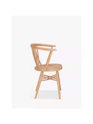 ercol for John Lewis Shalstone Dining Armchair, Oak - thumbnail 3