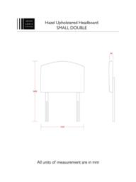 John Lewis Hazel Upholstered Headboard, Small Double - thumbnail 4