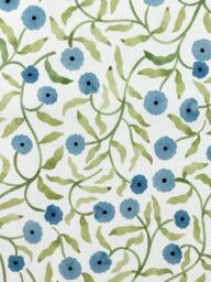 John Lewis x Anine Cecilie Iversen Floret Pair Blackout Lined Pencil Pleat Curtains, Glacier - thumbnail 6