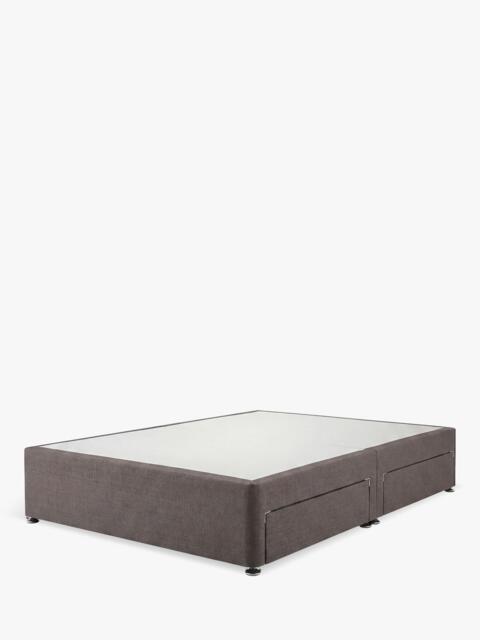 Silentnight Non-Sprung Upholstered 4 Drawer Divan Base, Double - image 1