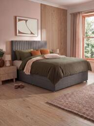 Silentnight Non-Sprung Upholstered 4 Drawer Divan Base, Double - thumbnail 6