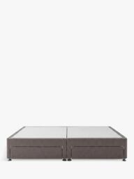 Silentnight Non-Sprung Upholstered 4 Drawer Divan Base, Double - thumbnail 3