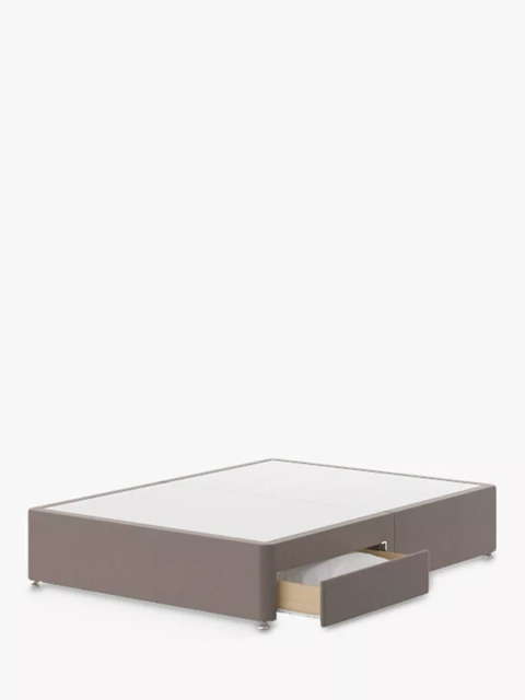 Silentnight 2 Drawer Divan Base, Super King Size - image 1