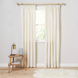 John Lewis Arlo Pair Lined Pencil Pleat Curtains - thumbnail 3