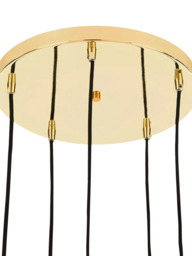 MADE Ilaria Cluster Ceiling Light, Pink - thumbnail 2