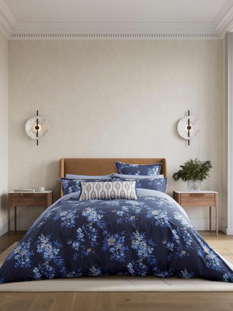 Bedeck of Belfast Nahla Duvet Cover Set, Blue Navy - image 1