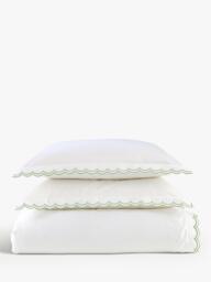 Christy Scallop Duvet Cover Set - thumbnail 4