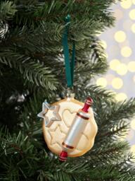 John Lewis Curate & Collect Cutter & Rolling Pin Bauble, Multi - thumbnail 2