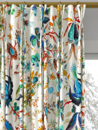 Harlequin x Sophie Robinson Wonderland Made to Measure Curtains or Roman Blind, Lapis/Emerald/Carnelian - thumbnail 6