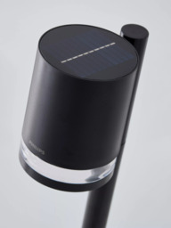 Philips Fyce Solar Powered Garden Spot Light, Black - thumbnail 4