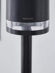 Philips Fyce Solar Powered Garden Spot Light, Black - thumbnail 5