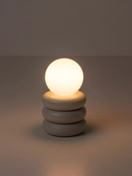 houseof Tube Cordless Portable Table Lamp, Sand - thumbnail 4