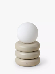 houseof Tube Cordless Portable Table Lamp, Sand - thumbnail 2
